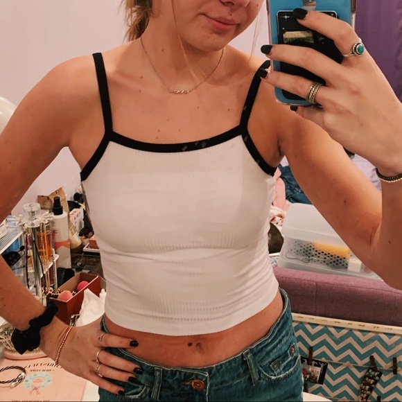 LF Black and White Tank Top - Picture 2 of 5